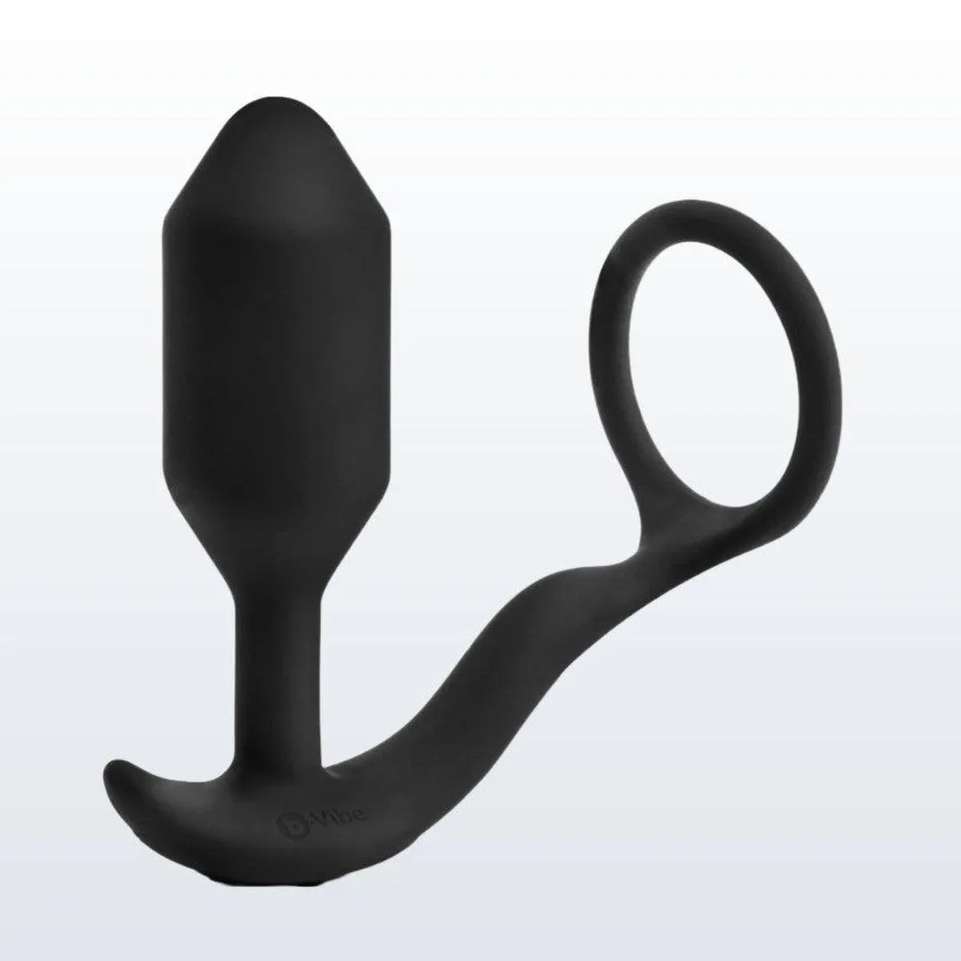 B-Vibe Vibrating Cock Ring - Snug & Tug (M)