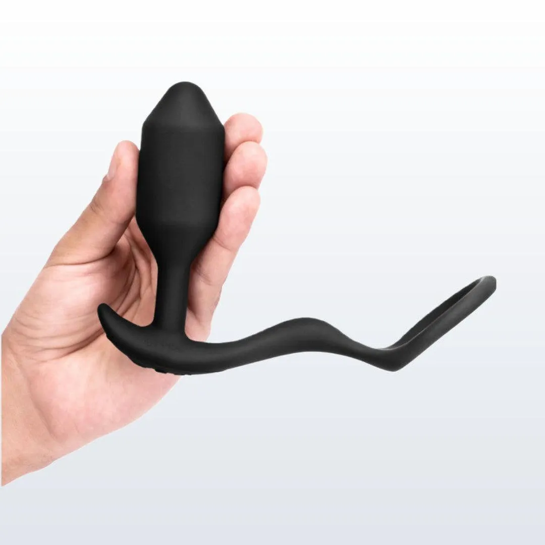 B-Vibe Vibrating Cock Ring - Snug & Tug (M)