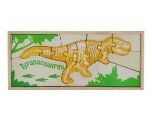 Begin Again DINO SKELETON PUZZLE - TYRANNOSAURUS