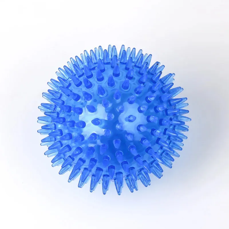 Durable Dog Chew Ball with Teeth Cleaning Features