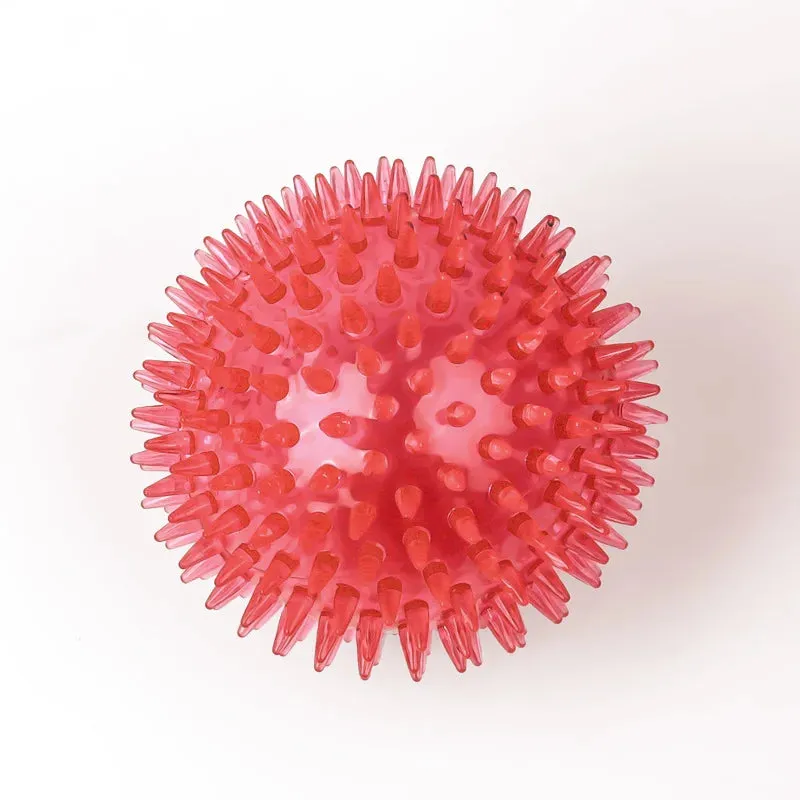 Durable Dog Chew Ball with Teeth Cleaning Features