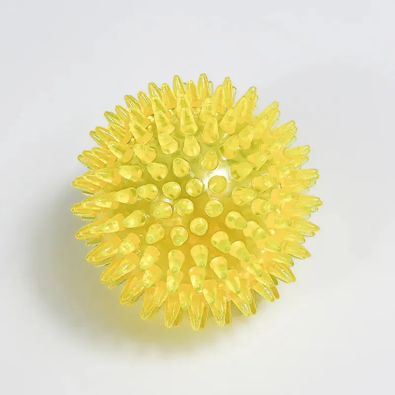 Durable Dog Chew Ball with Teeth Cleaning Features