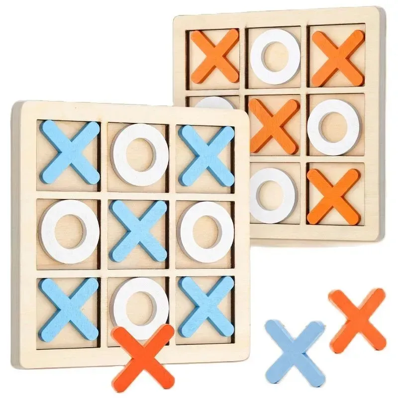 Engaging Wooden Montessori Chess Puzzle Game for Kids Ages 3-12