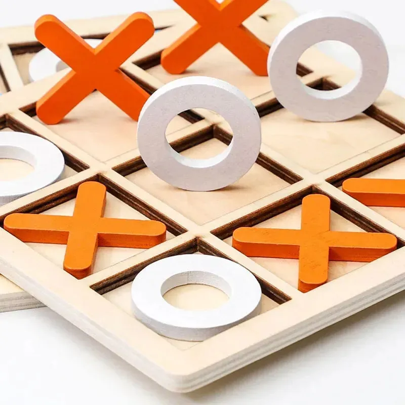 Engaging Wooden Montessori Chess Puzzle Game for Kids Ages 3-12