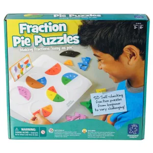 FRACTION PIE PUZZLES