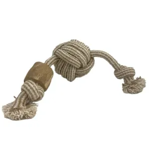 Good Dog Rope Ball with Java Wood