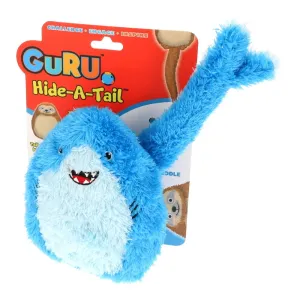 GURU Hide A Tail Shark Plush Dog Enrichment Toy Medium^^^