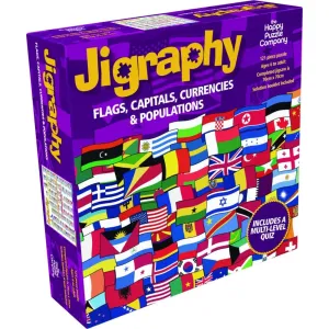 Happy Puzzle Jigraphy Flags Map