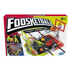 Hasbro Gaming Foosketball - Foosball Plus Basketball Shoot & Score Game for Kids Ages 8 and Up