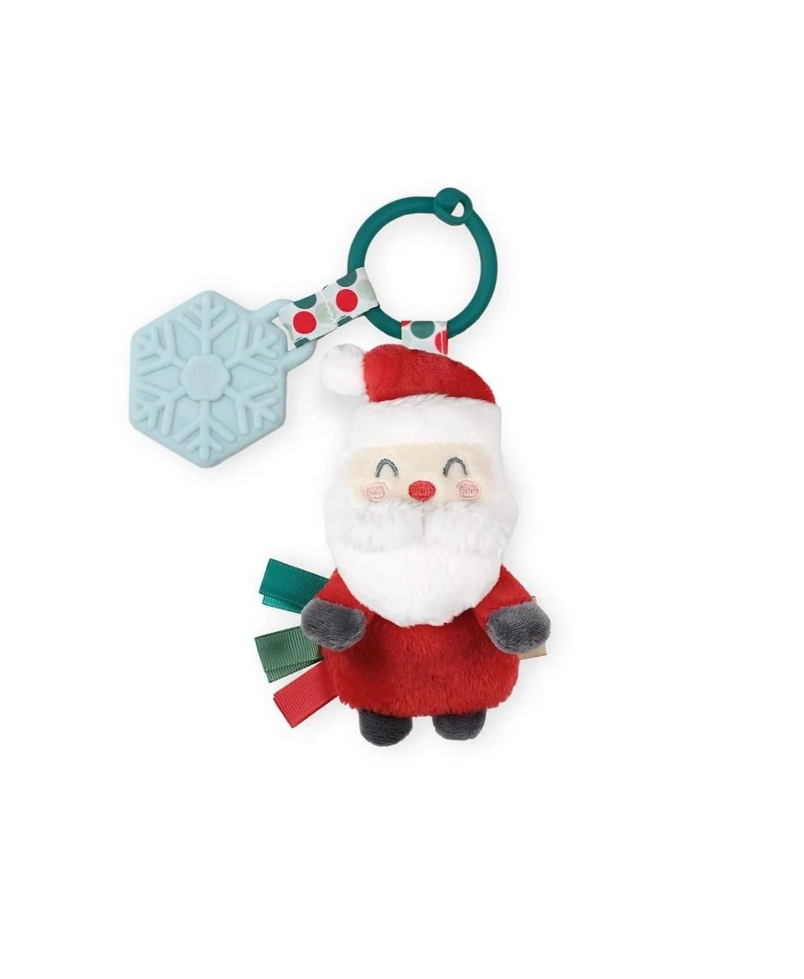 Holiday Santa Teething Ring