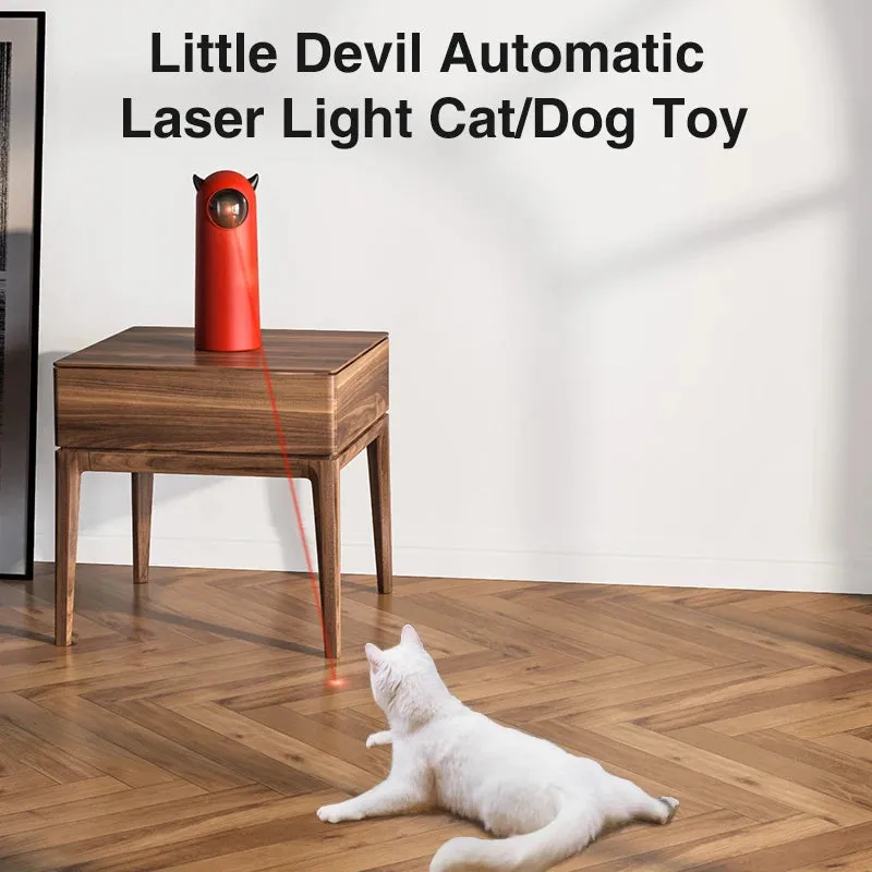 Interactive Automatic Laser Cat Toy with Adjustable Settings