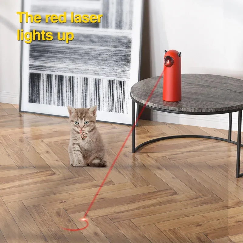 Interactive Automatic Laser Cat Toy with Adjustable Settings