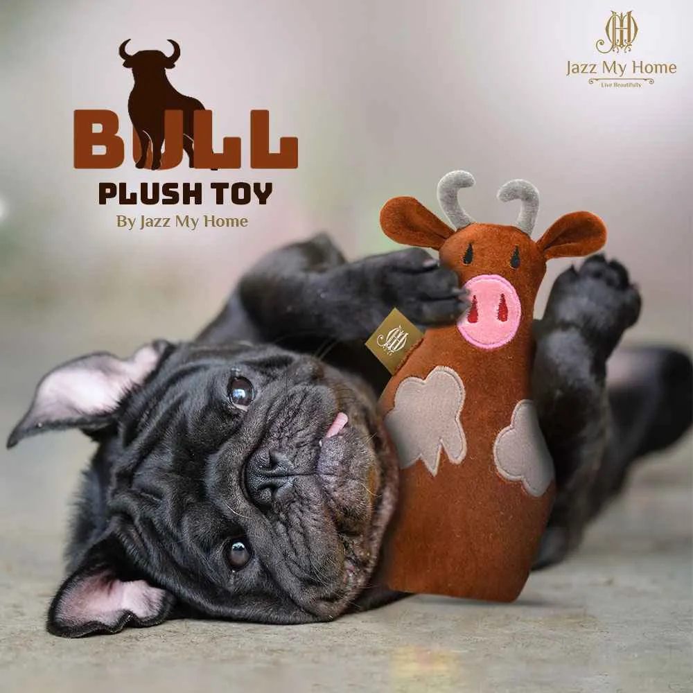 Jazz My Home Bull Plush Toy