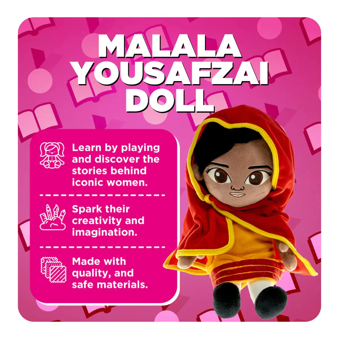 Little Rebels Malala Yousafzai Doll