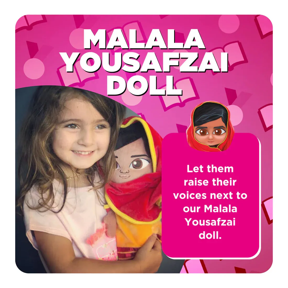 Little Rebels Malala Yousafzai Doll