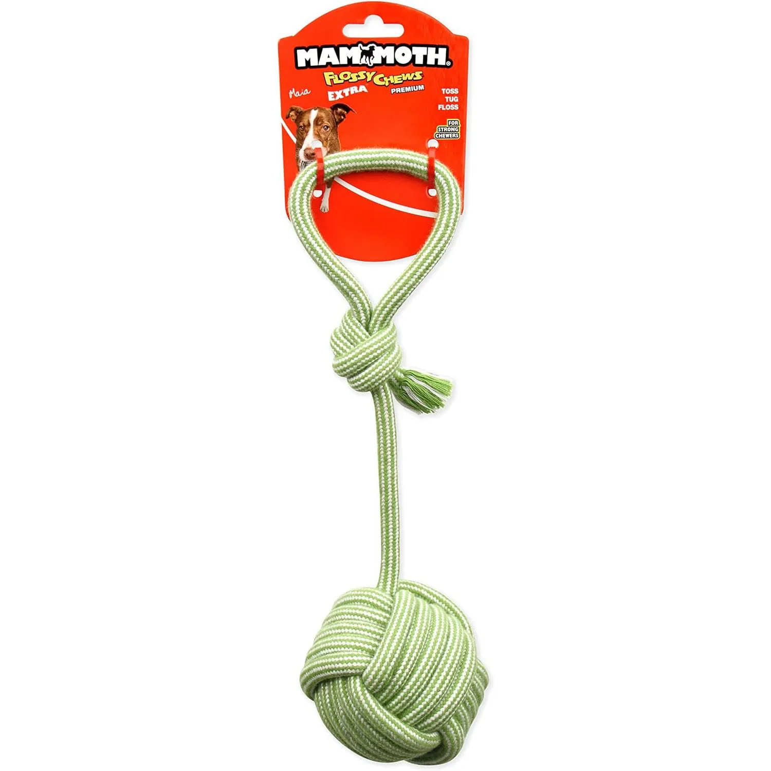 Mammoth Extra Flossy Chews Monkey Fist Tug