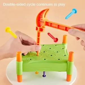 Montessori Nail Screw Games Fine Motor Training Toys Sensory Learning Color Cognition Set Educational Toys For Autistic Kids