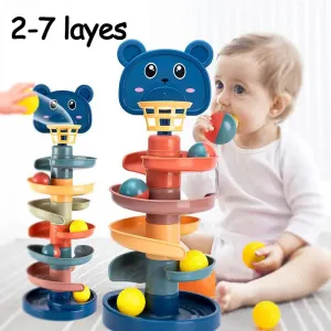 Montessori Rolling Ball Toys