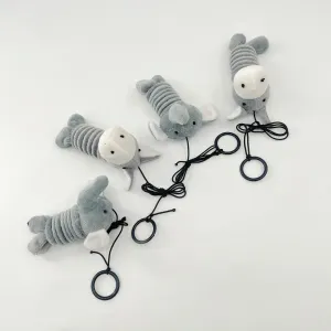 Moo - 3 pcs Elephant Cat Toy with String