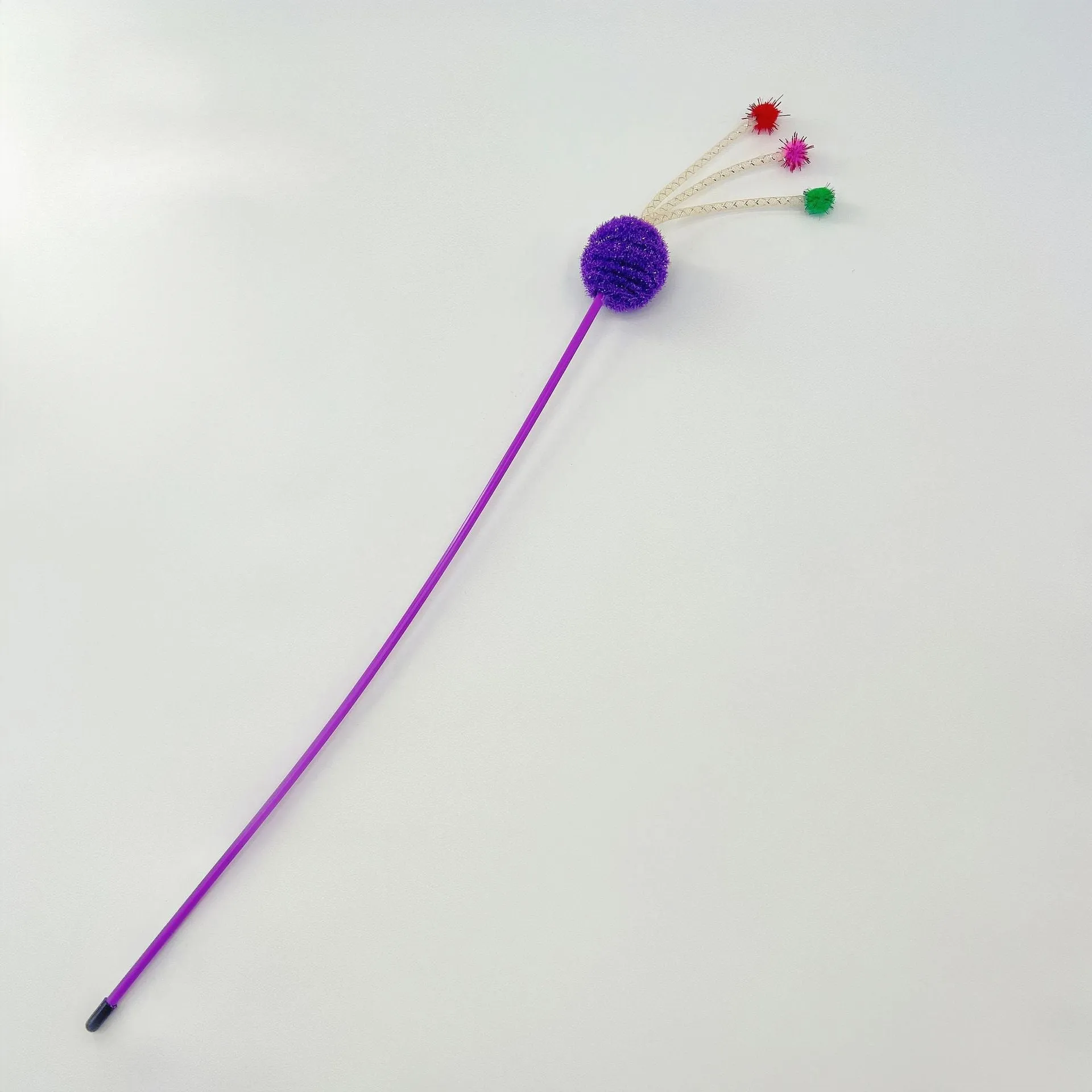 Moo - Colorful Ball Cat Teaser Wand