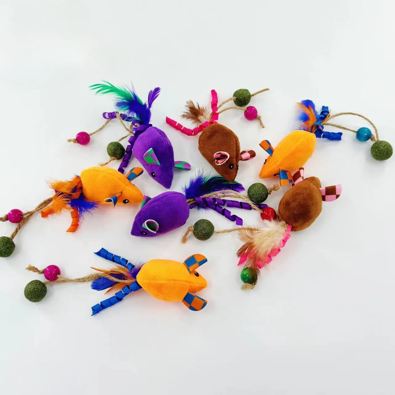 Moo - Colorful Mouse Cat Toy