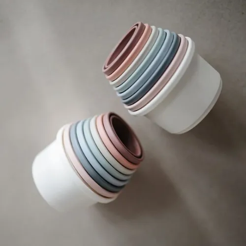 Mushie - Stacking Cups Toy