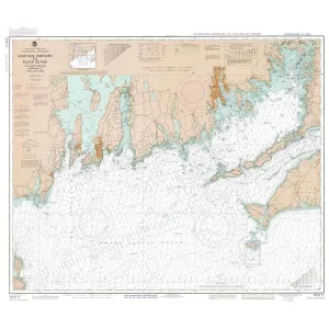 NOAA Training Chart 1210 TR: Martha's Vineyard To Block Island  (3 Pack)