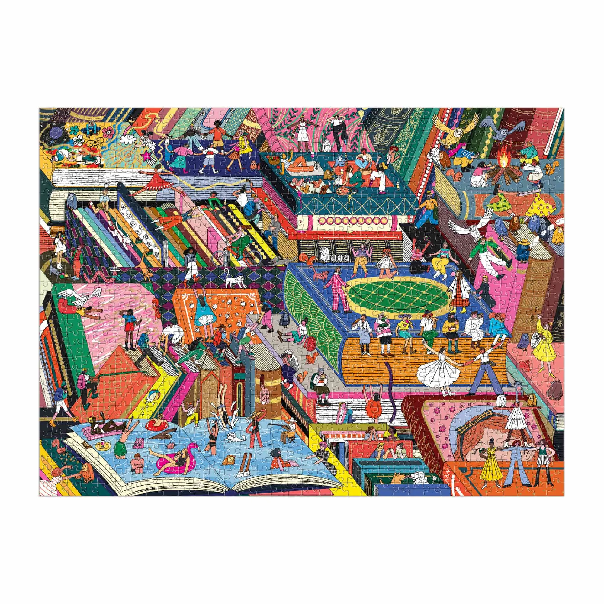 Novel Neighborhood 1000 Piece Foil Puzzle