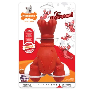 Nylabone Power Chew Lobster Dog Toy (X-Large/Souper - 50  lbs.)