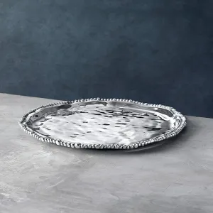 Organic Pearl Nova Round Platter