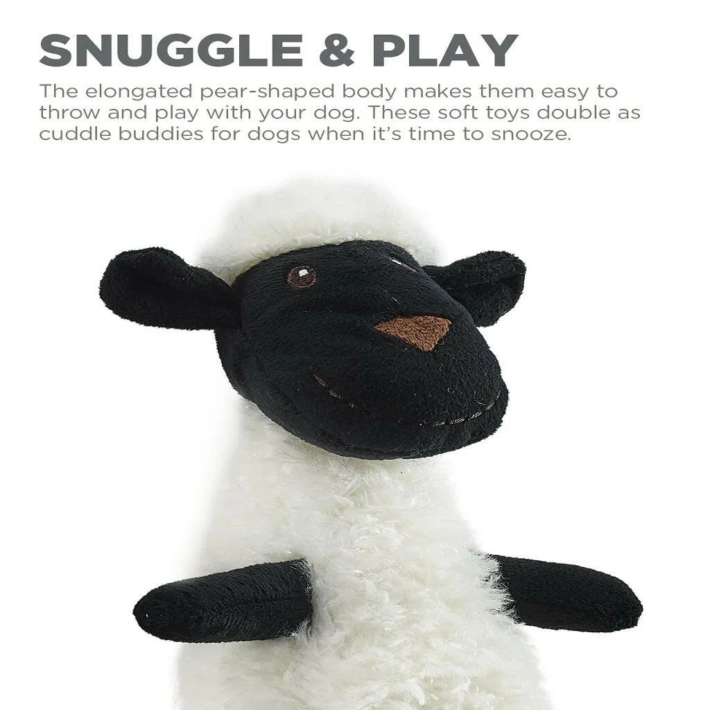 Outward Hound Scruffles Lamb Plush Squeaky Toy For Dog