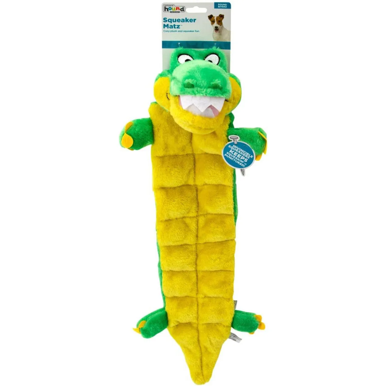 Outward Hound Squeaker Gator Matz