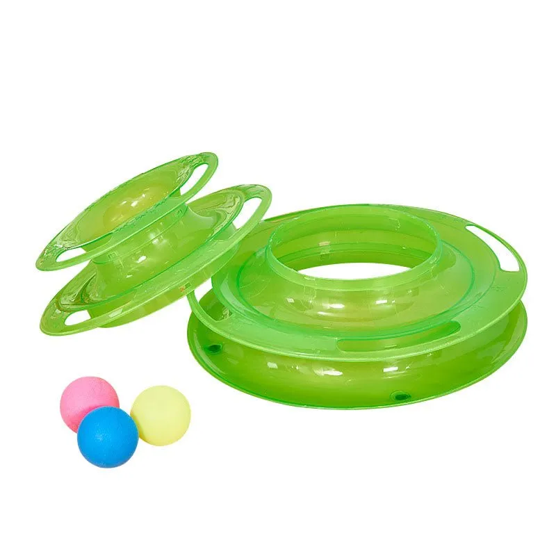 Pawstrip Cat Toy Ball Track - Endless Fun & Play for Your Kitty!