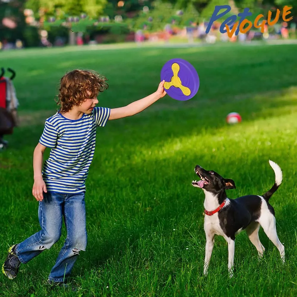 Pet Vogue Disc Toy with Detachable Boomerang for Dogs