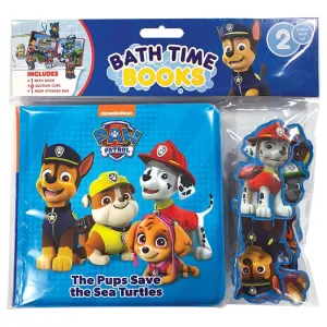 Phidal Nick Paw Patrol Bath Time Water Proof Book - English