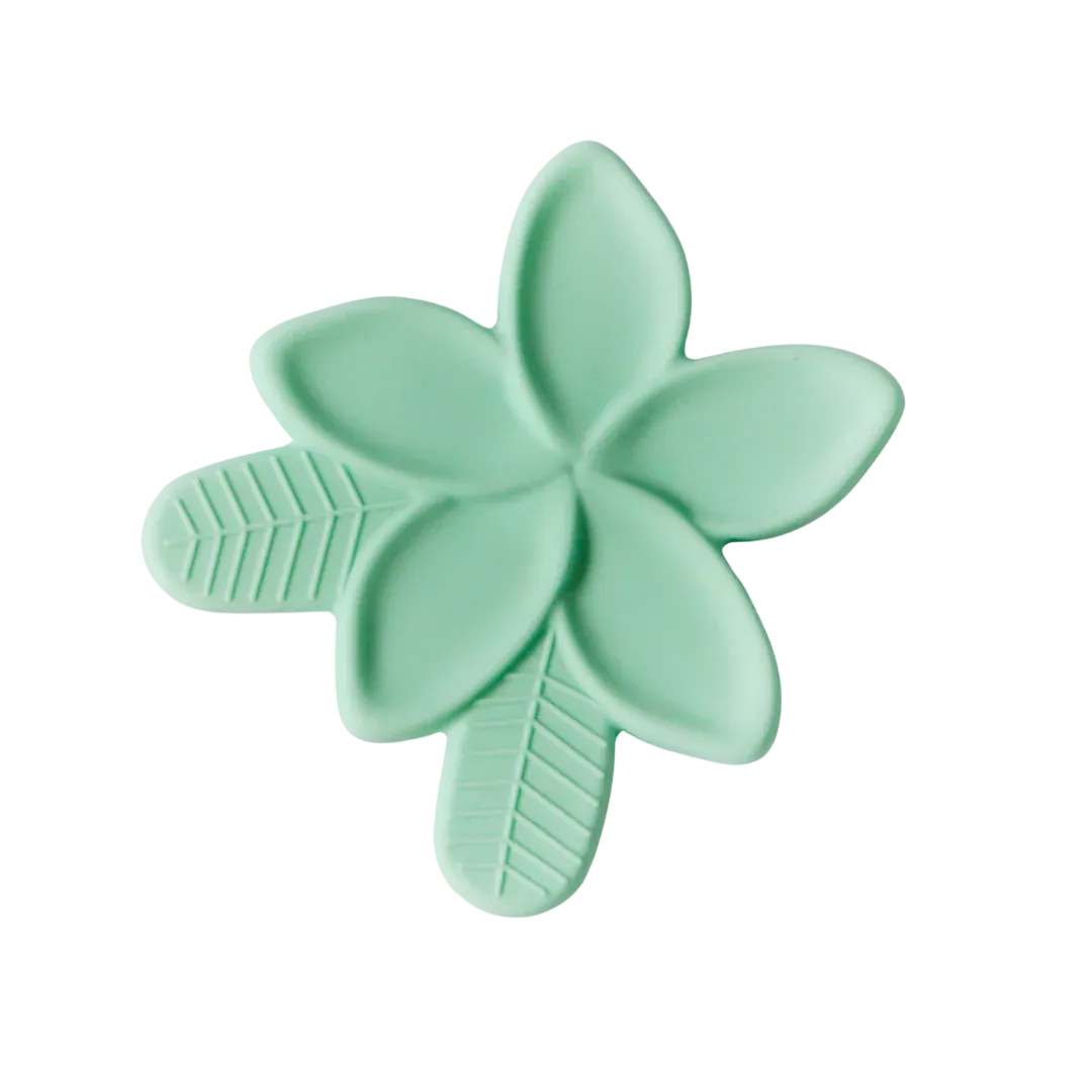 Plumeria Silicone Teether