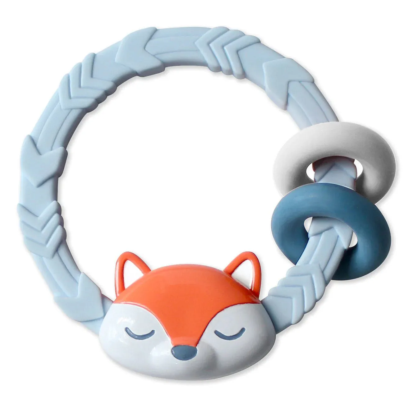 Ritzy Rattle With Teething Rings