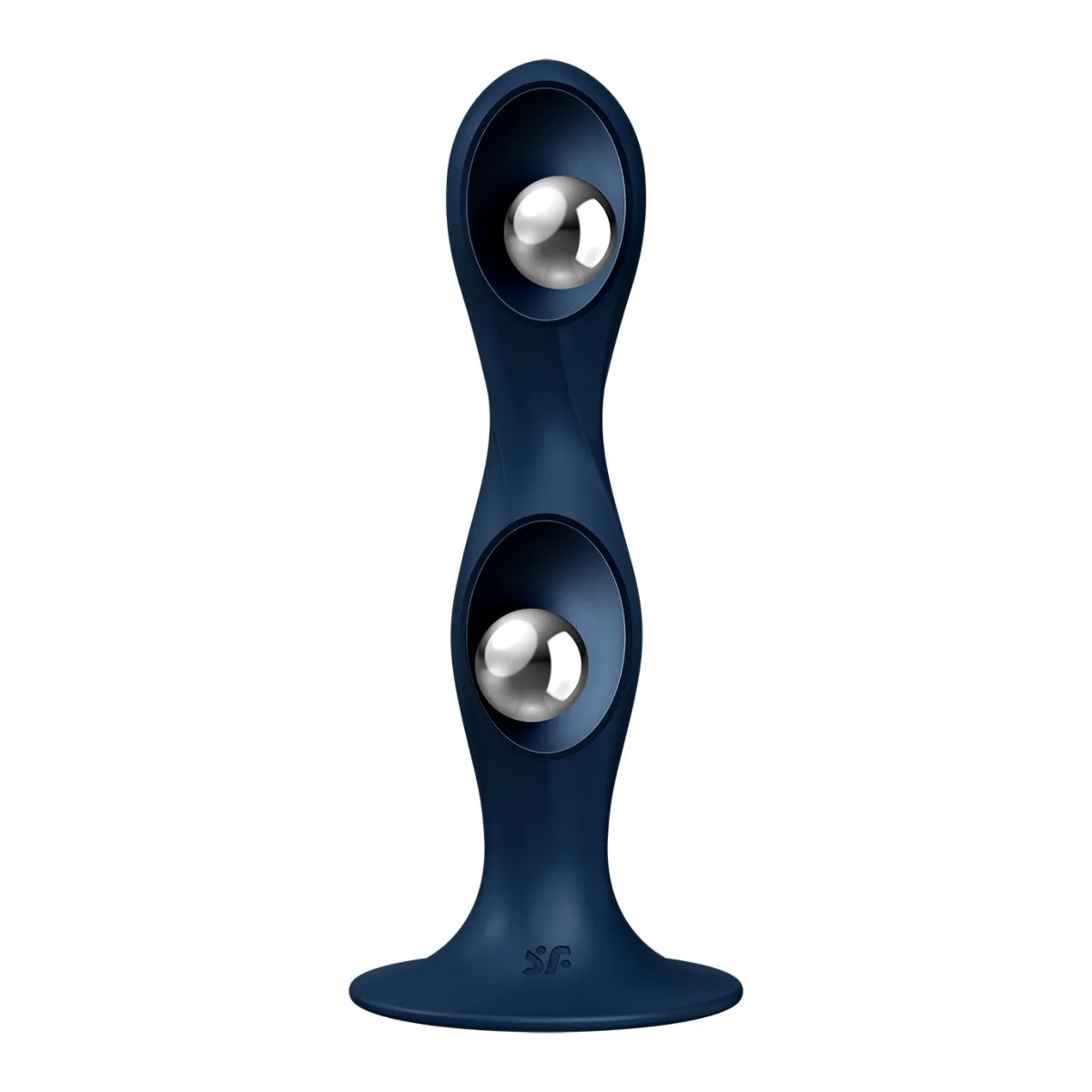 Satisfyer Double Ball-R Weighted Dildo Blue