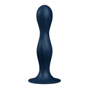 Satisfyer Double Ball-R Weighted Dildo Blue