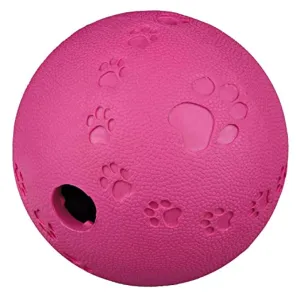 Trixie Snack Ball Interactive Natural Rubber Toy for Dogs (Pink)