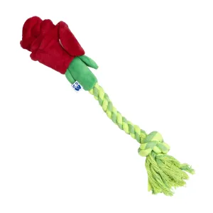 Tug & Treat Rose Tug Rope Dog Toy