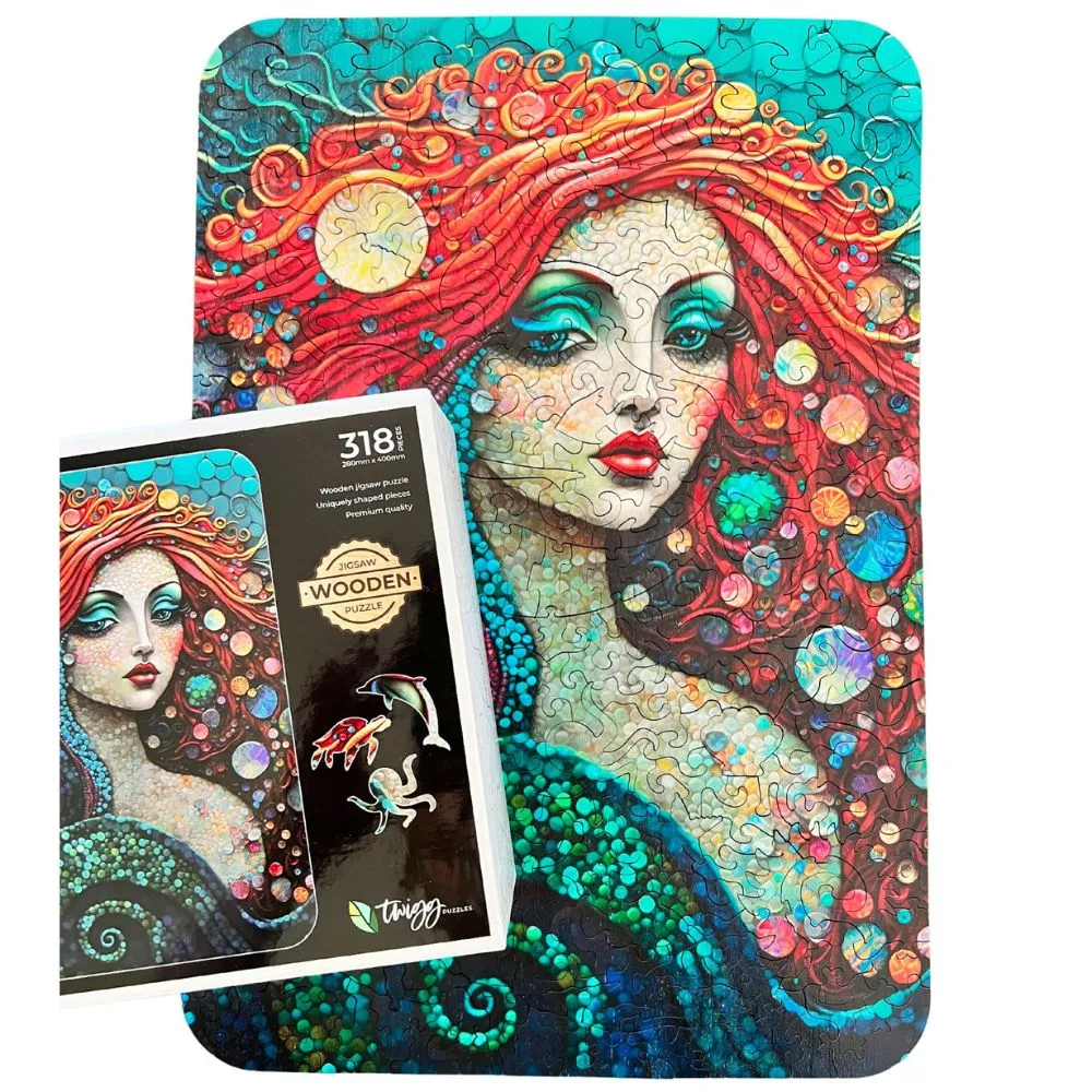 Twigg Jigsaw Puzzles Mesmerising Mermaid -318 pieces