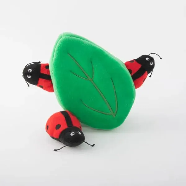 Zippy Burrow™ - Ladybugs in Leaf